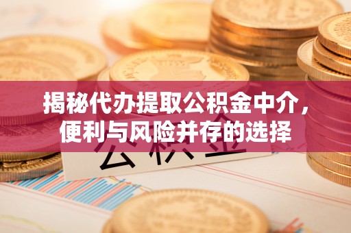 江门揭秘代办提取公积金中介，便利与风险并存的选择