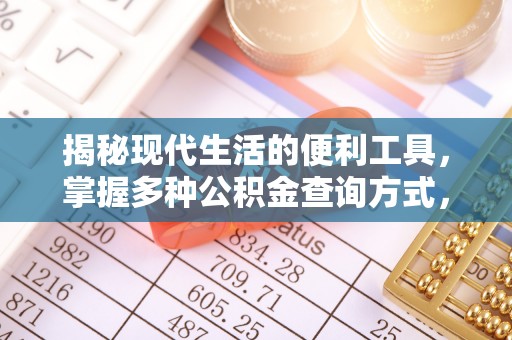 江门揭秘现代生活的便利工具，掌握多种公积金查询方式，让财富管理更轻松